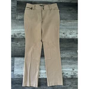 Ralph Lauren Sport Pants Equestrian Horse Riding Tan Read
